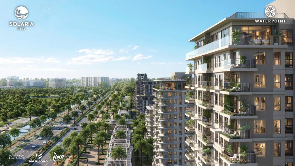Căn hộ Solaria Rise khu đô thị Waterpoint Nam Long