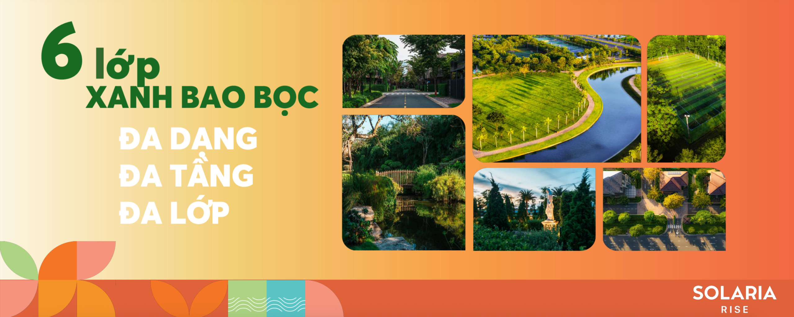 Solaria Rise thừa hưởng Tiện ích khu đô thị Waterpoint 355ha