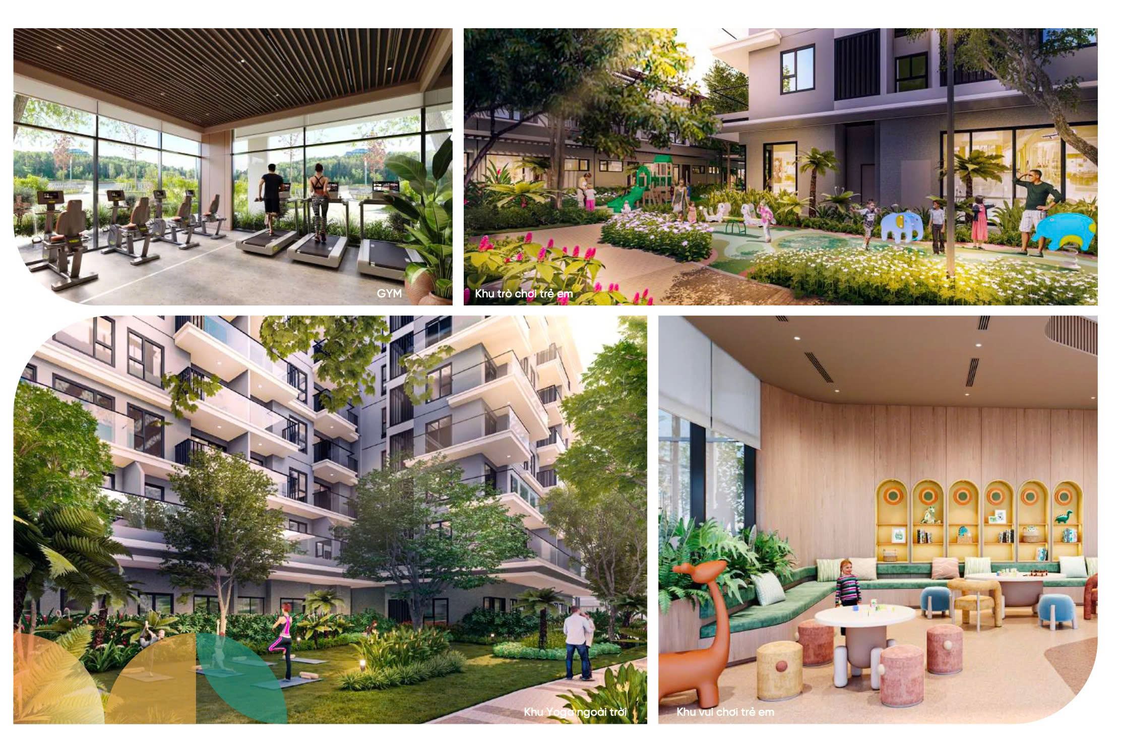 Tiện ích nội khu chuẩn resort tại căn hộ Solaria Rise Waterpoint Bến Lức