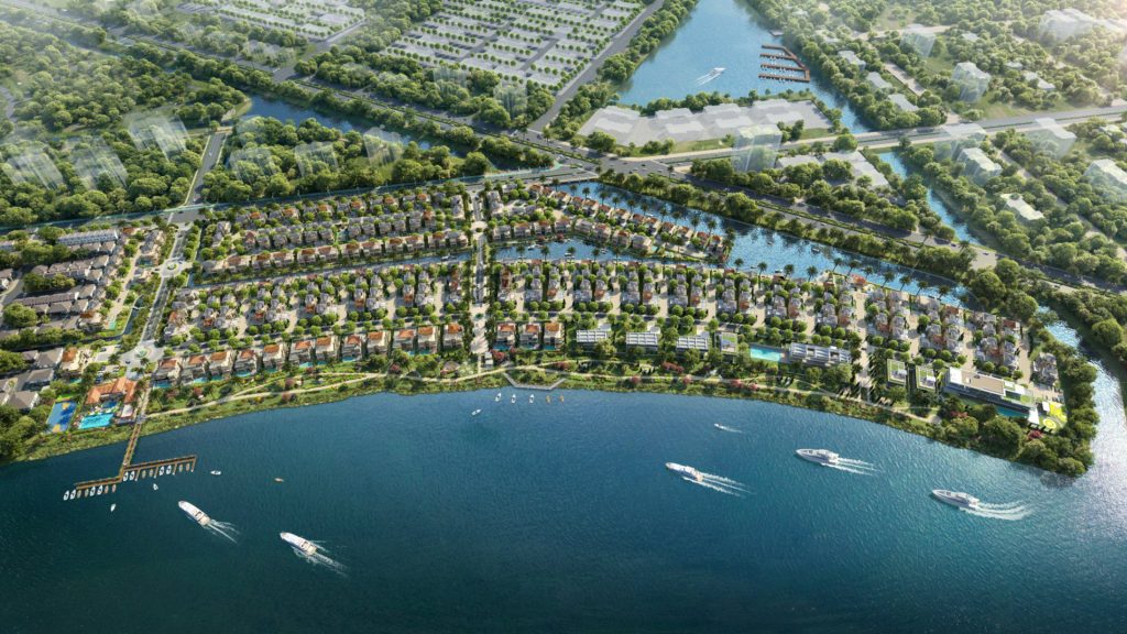 Biệt thự The Pearl Waterpoint Bến Lức Nam Long