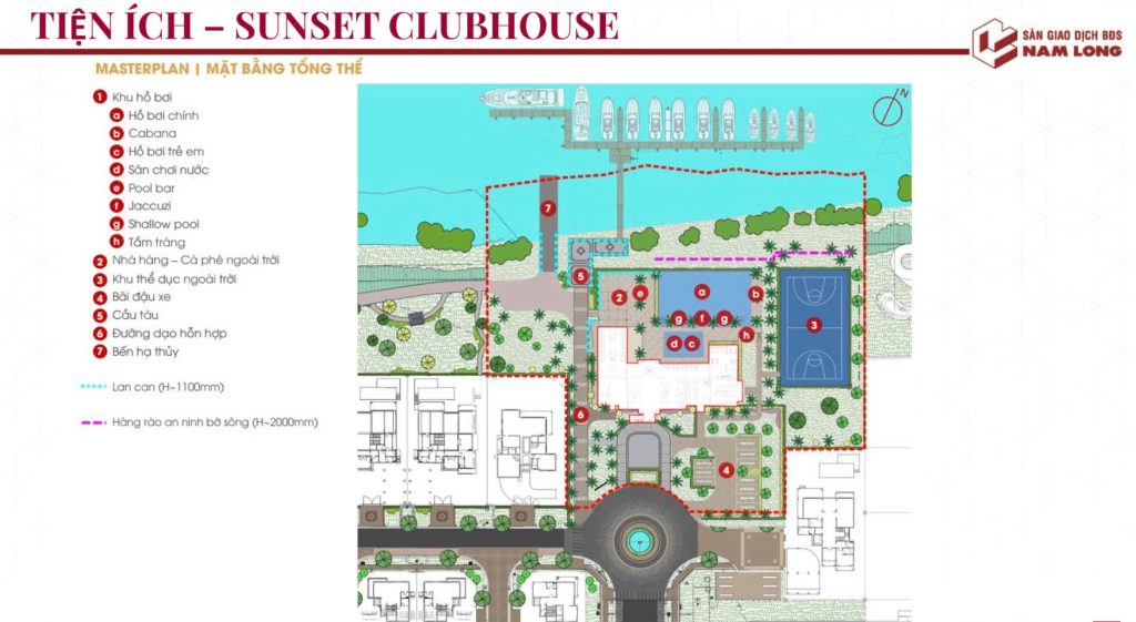 Tiện ích The Pearl Waterpoint Nam Long